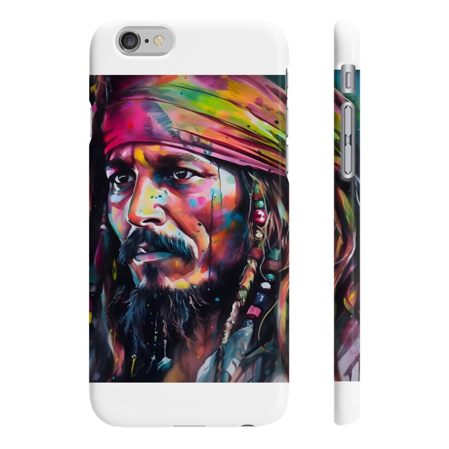 Neon Captain: Jack Sparrow Phone Case | Phone Case | Accessories, Glossy, iPhone Cases, Matte, Phone Cases, Samsung Cases, Slim | Prints with Passion