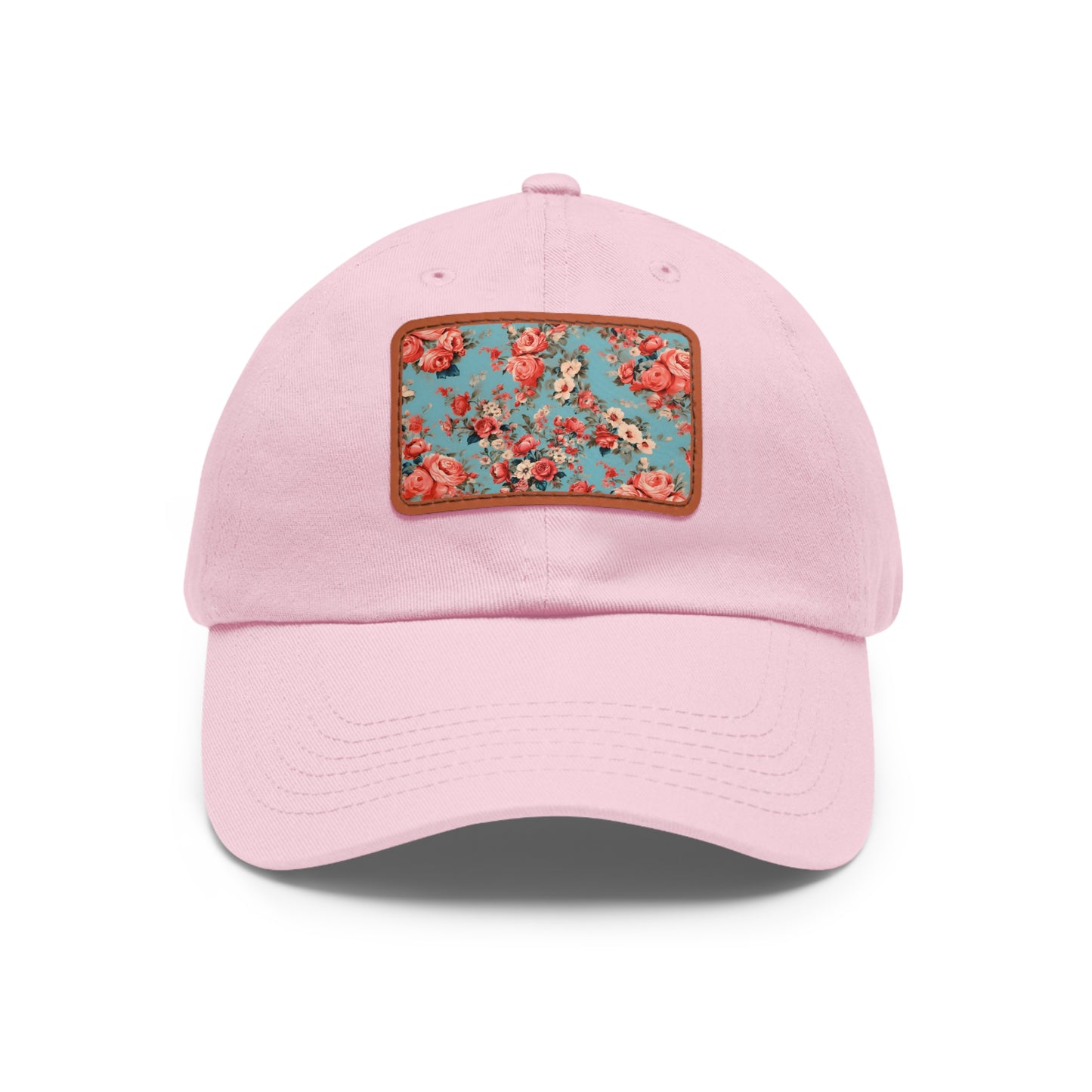 Retro Reimagined: Vintage Fabric Print Baseball Cap