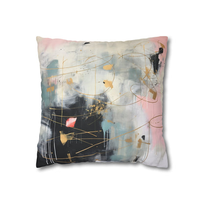 Mint & Gold Abstract Pillowcase | Pillow Cases | All Over Print, AOP, Bed, Bedding, Home & Living, Indoor, Pillow Case, Pillow Covers, Pillows & Covers, Sublimation | Prints with Passion