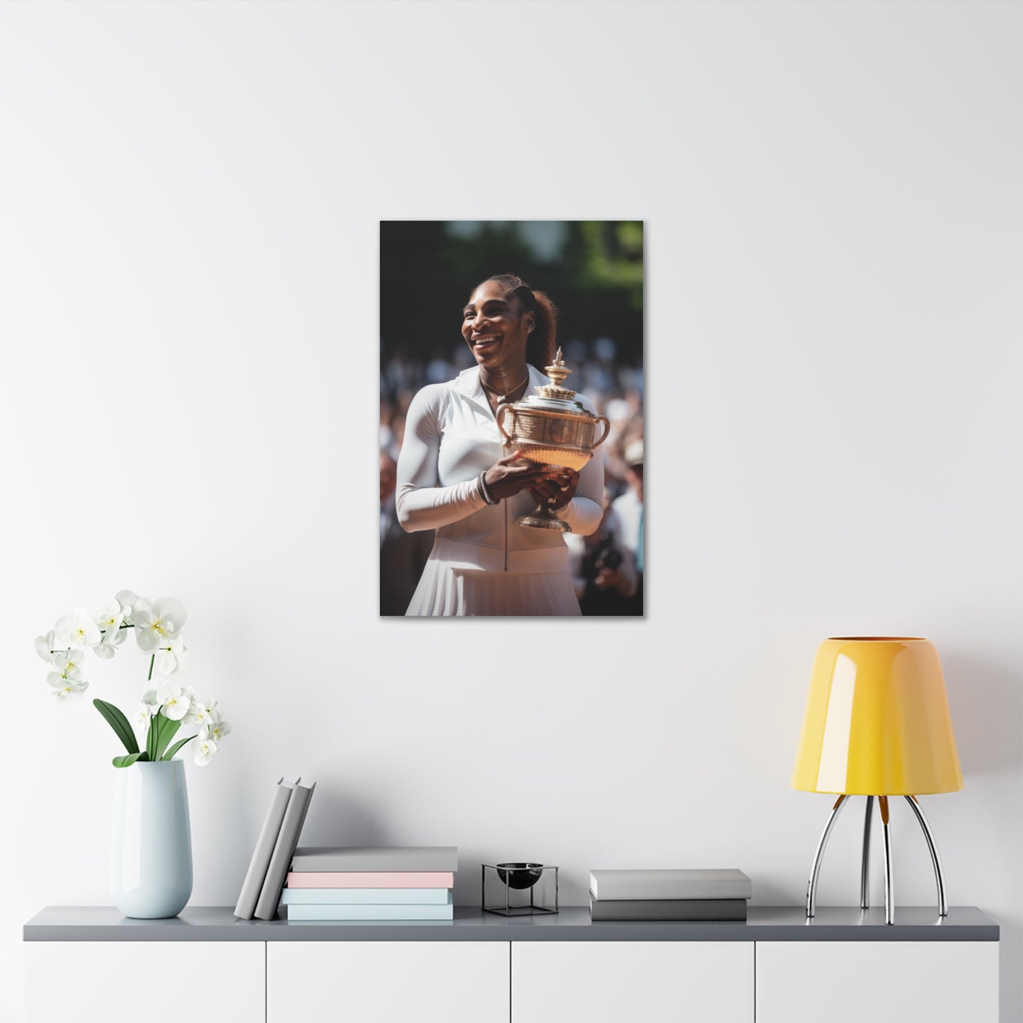 Poster Serena Williams: Unstoppable Force by Nike | Canvas | Art & Wall Decor, Canvas, Fall Picks, Hanging Hardware, Home & Living, Indoor, Top Spring Products, Valentine's Day promotion | Prints with Passion