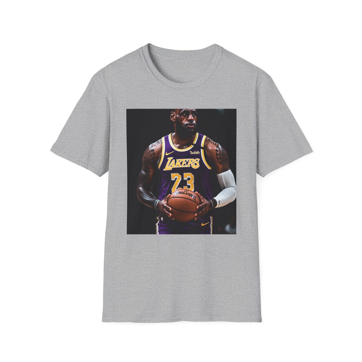 🎨 LeBron's Legacy: A Watercolor Symphony of Dominance and Grace