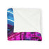 Space Garden in Glowing Greenhouse — Plush Fleece Throw Blanket — Product Detail View 11