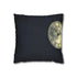 Clocktower Powered by Moon Phases (Edition II) — 40×40 Cushion Cover — Front 40×40 cm Square Cushion View