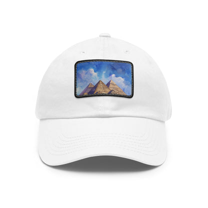 Pyramid Dreams: Egyptian Pyramids Watercolor Baseball Cap