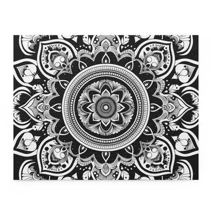 "Zen Mandala Jigsaw Puzzle - Relax and focus with intricate patterns"