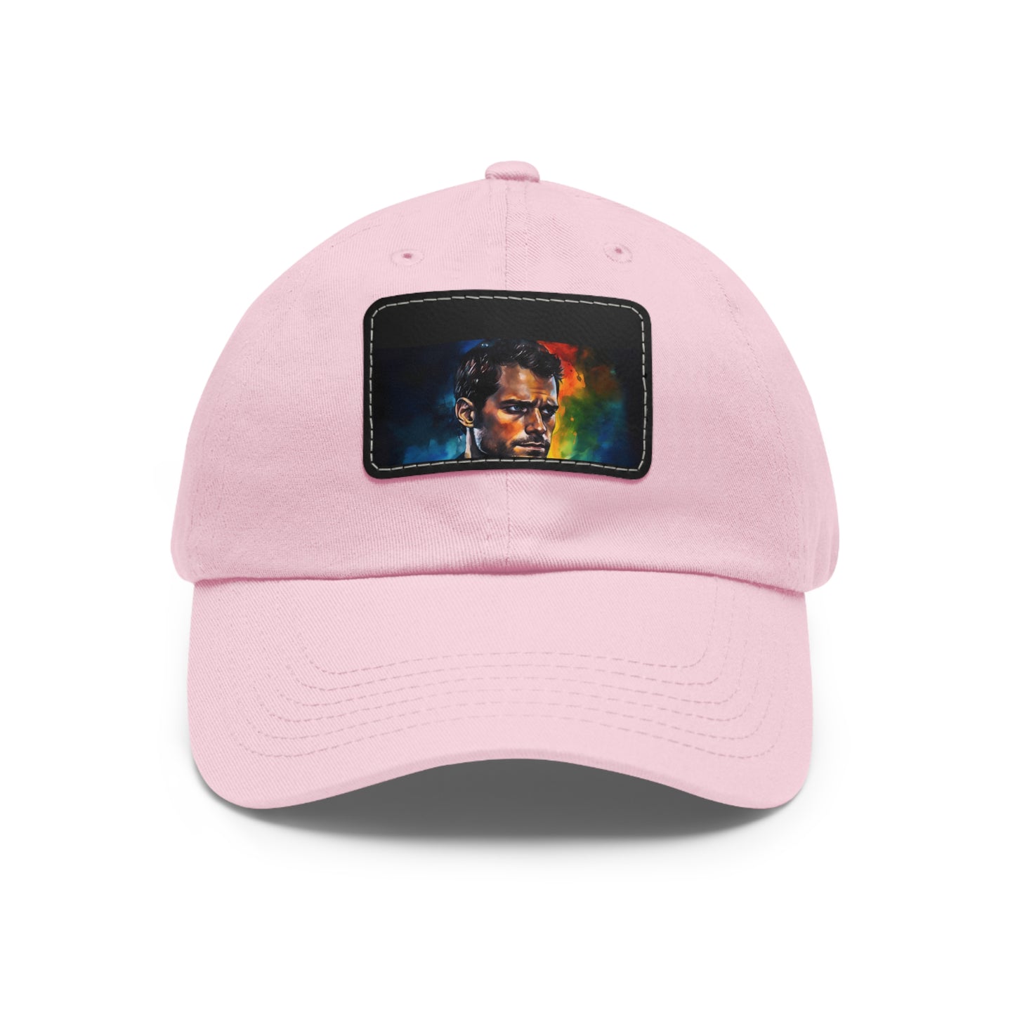 Neon Dreams: Henry Cavill Watercolor Snapback Cap