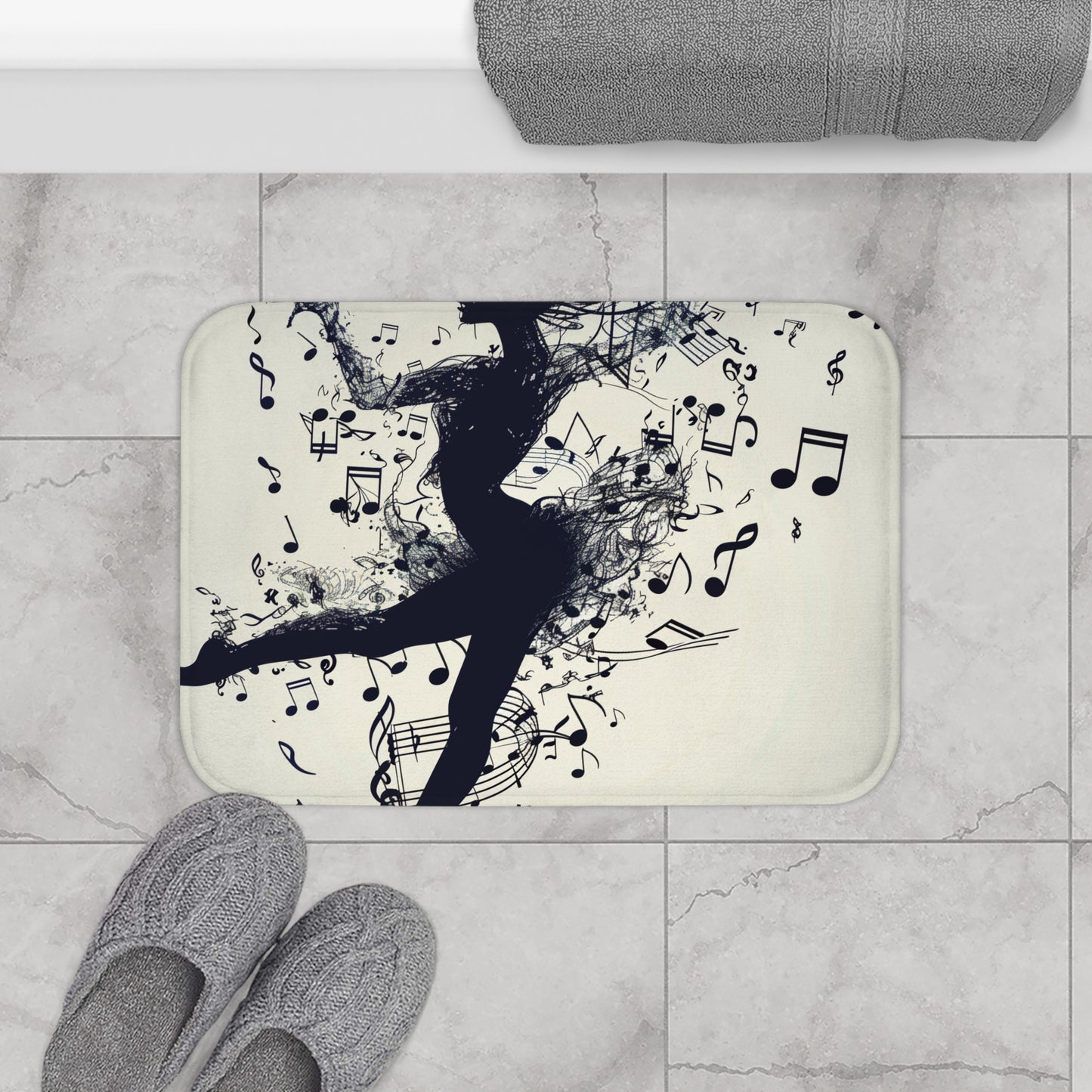 Dance Rhythms Bath Mat | Bath Mats | Bath, Bathroom, Home & Living, Indoor, Sublimation | Prints with Passion