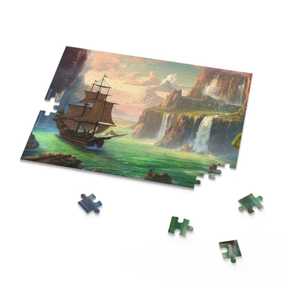 Enchanted Neverland Jigsaw Puzzle - Magical fairytale scene in a beautiful puzzle.