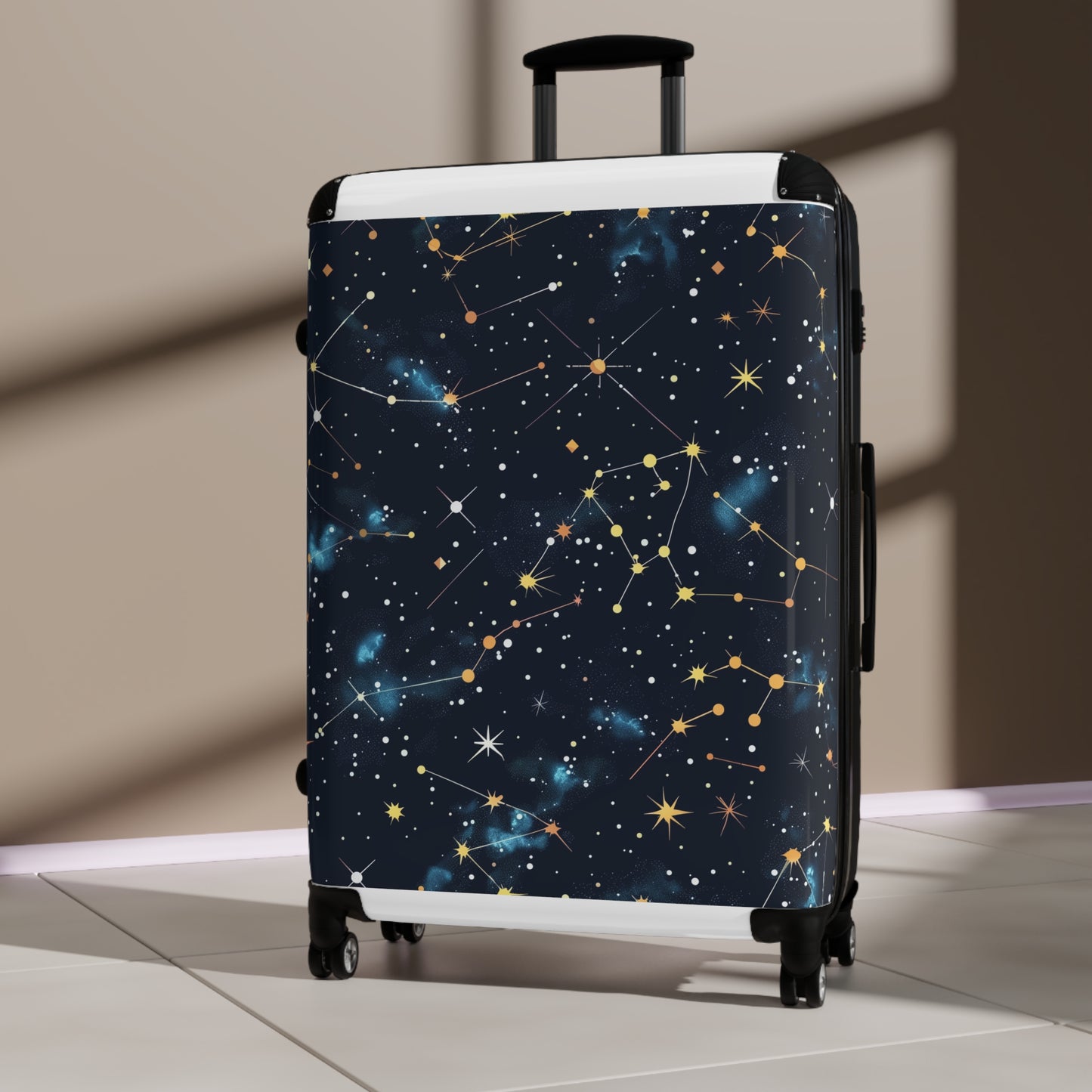 Starry Skies Suitcase: Constellation Stars