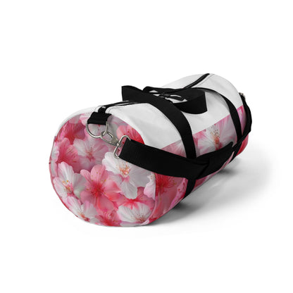 Pink Cherry Blossom Duffel Bag