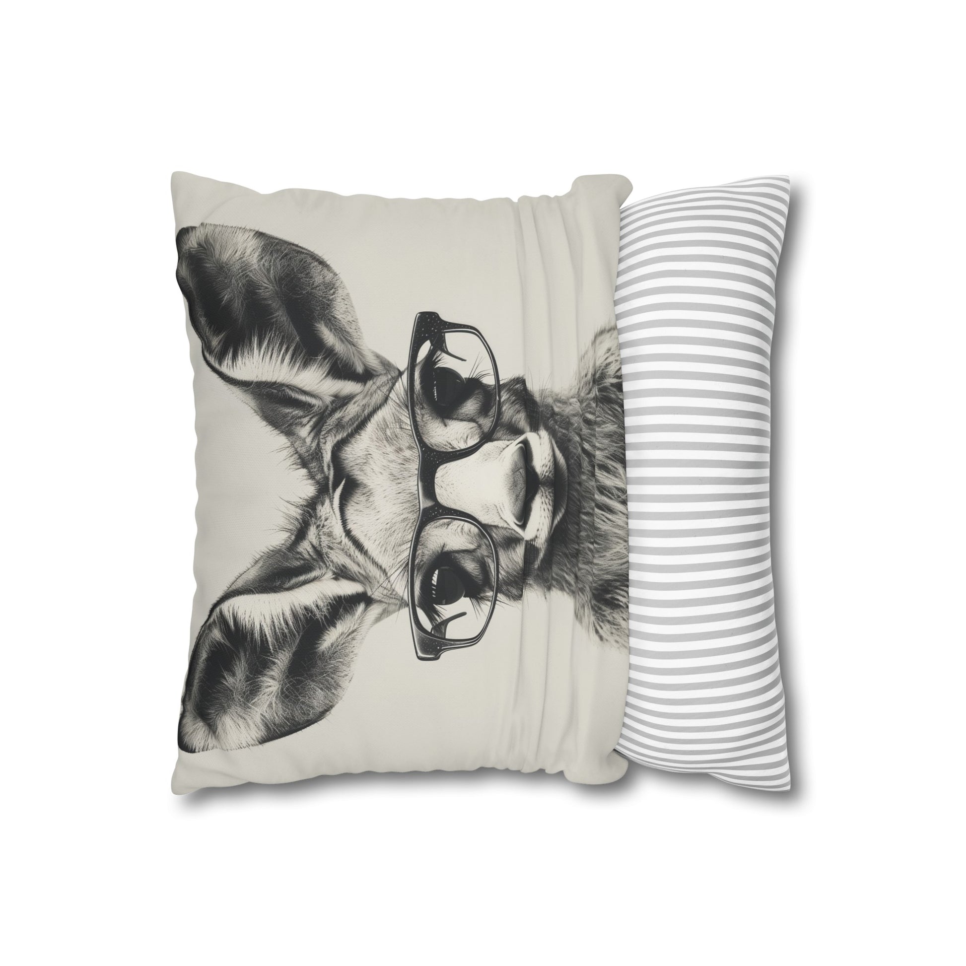 "Stylish Hoppin' Hipster Kangaroo Pillowcase - High Quality and Cool Design for All Seasons - Perfect Gift Option"