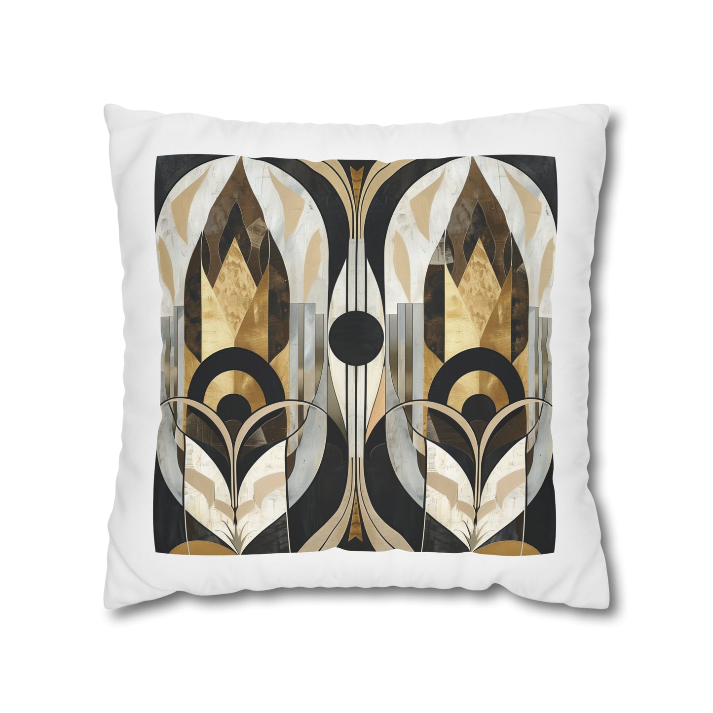 Square Poly Canvas Pillowcase - Personalized decorator's delight with concealed zipper, double sided print, and 100% polyester canvas. Find the perfect fit for any living room!