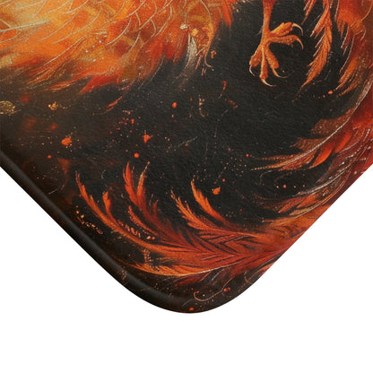 Phoenix Rising Bath Mat