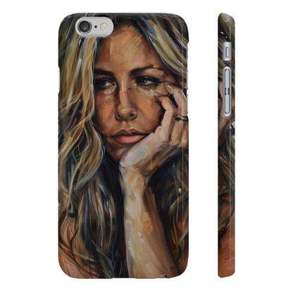 Jennifer Aniston Hollywood Glamour Phone Case