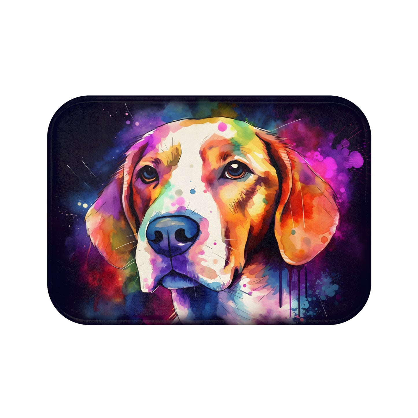 Beagle Sniffer Bath Mat | Bath Mats | Bath, Bathroom, Home & Living, Indoor, Sublimation | Prints with Passion