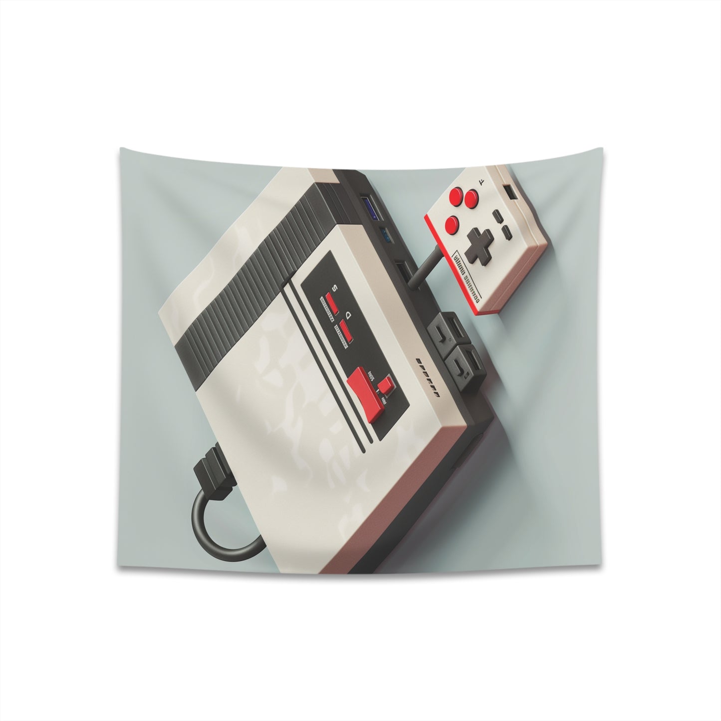 Retro Gaming Tapestry - Classic Console & Pixel Art Design - High Quality Material - Perfect Gift - Available in 2 Sizes - By BenCPrints