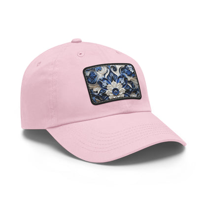 Midnight Cerulean Porcelain Baseball Cap