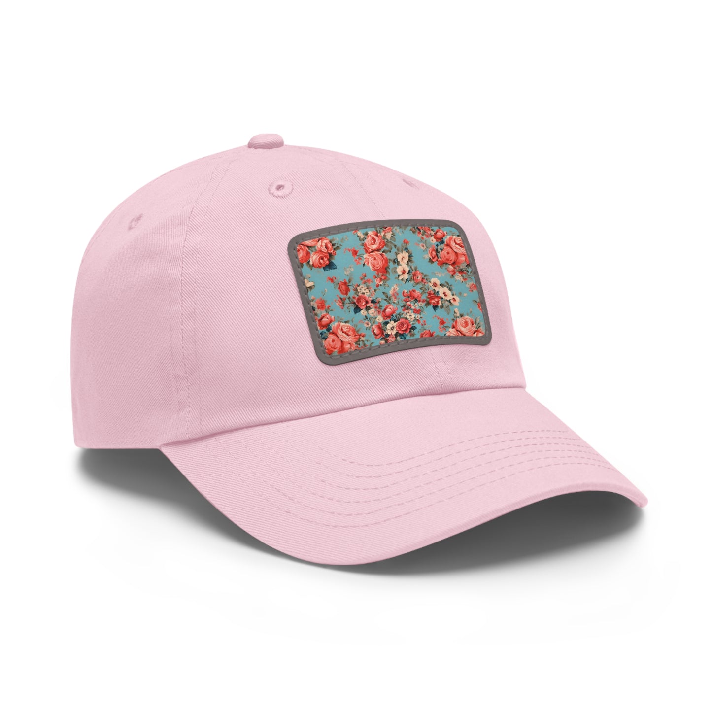 Retro Reimagined: Vintage Fabric Print Baseball Cap