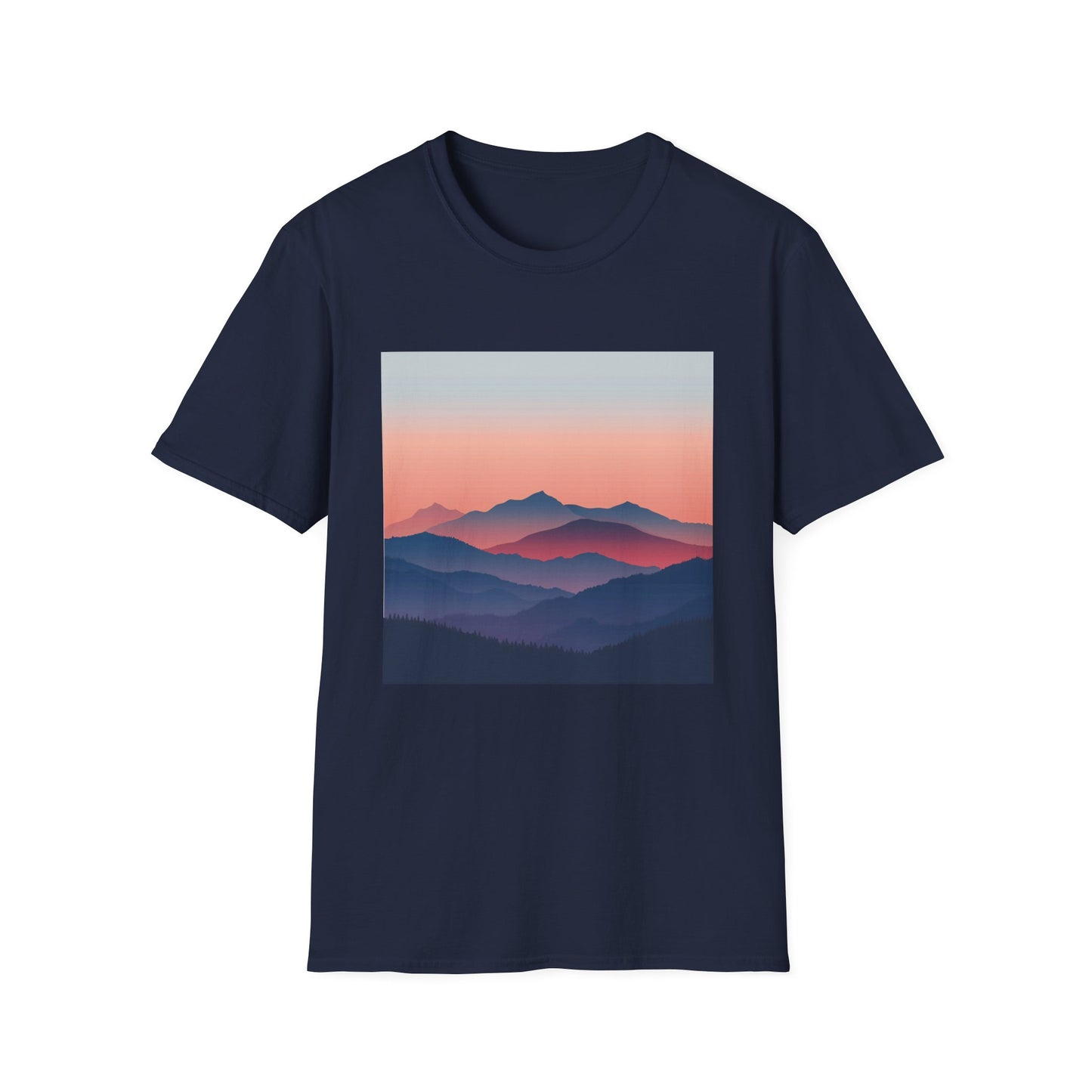 mountain shirts minimalist landscape t shirt