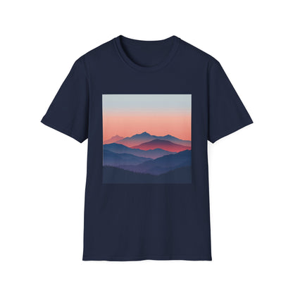 mountain shirts minimalist landscape t shirt