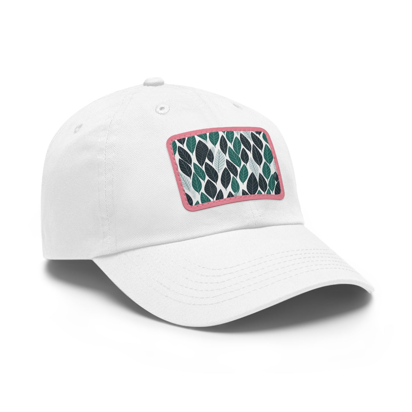 Green Ferret Leaf Pattern Baseball Cap