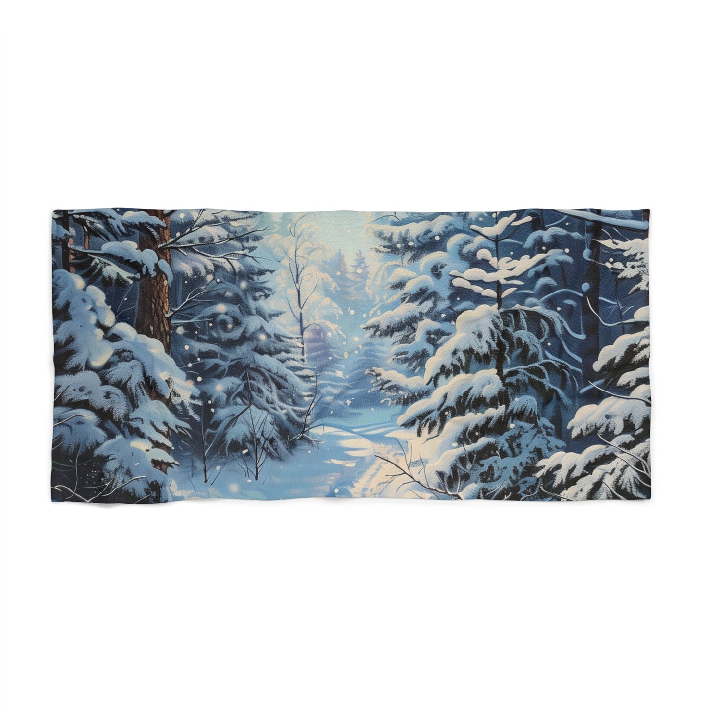 Winter Wonderland Beach Towel