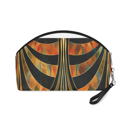 Abstract Deco-inspired Makeup Bag