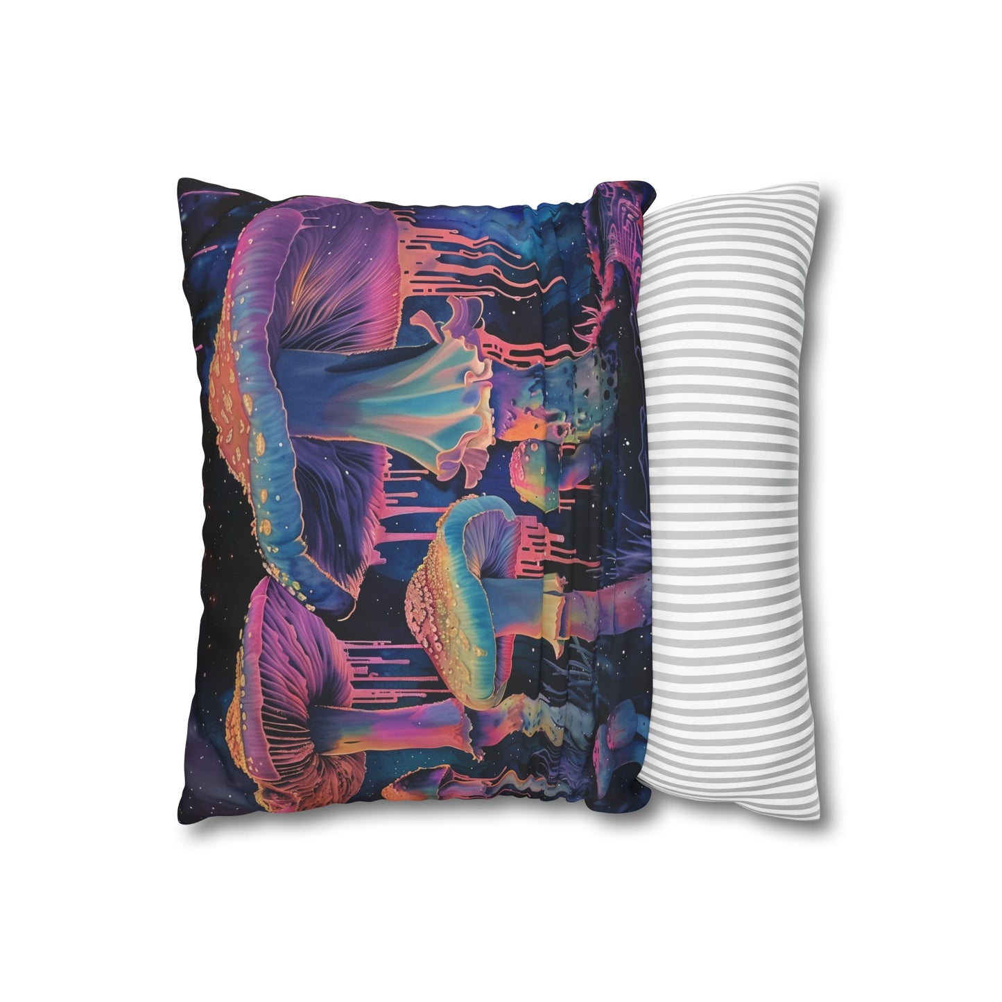 Colorful Rainbow Dreamland Pillowcase - High-quality, stylish, perfect for all seasons, great gift. Shop now!