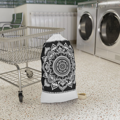 Zen Mandala Laundry Bag - Stylish and durable laundry bag with intricate mandala design