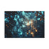 Mystical Wind Chimes Glowing in Night (Edition II) — Canvas Wall Art — Living Room Wall Lifestyle View