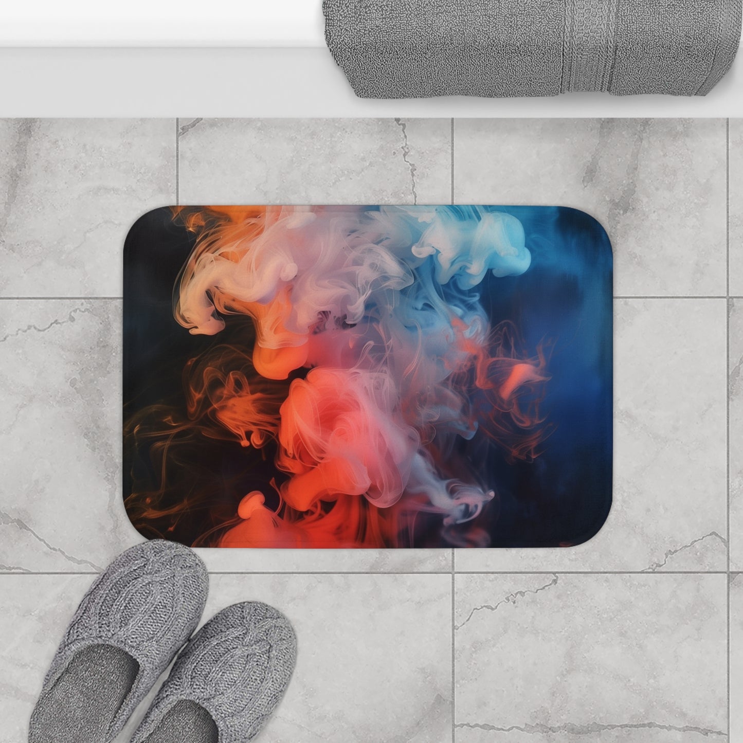 Smoke & Ink Bath Mat | Bath Mats | Bath, Bathroom, Home & Living, Indoor, Sublimation | Prints with Passion