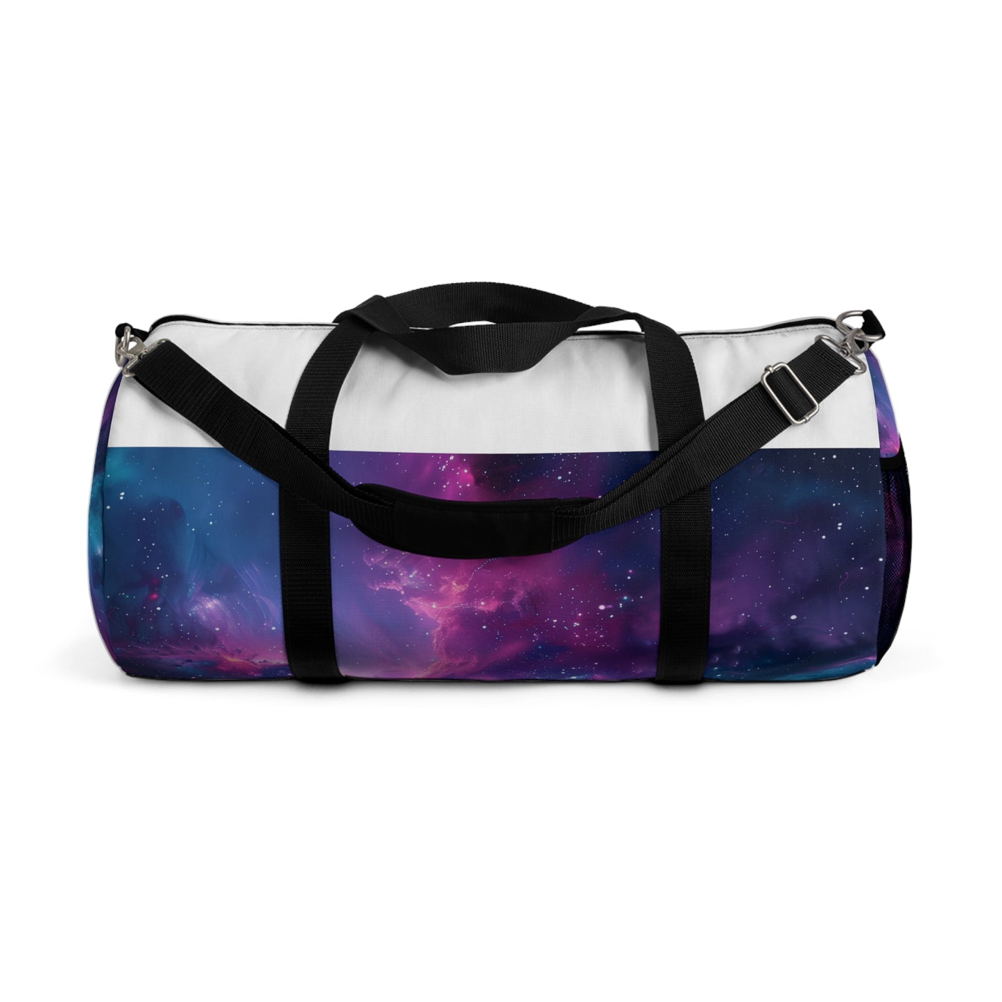 Neon Galaxy Duffel Bag