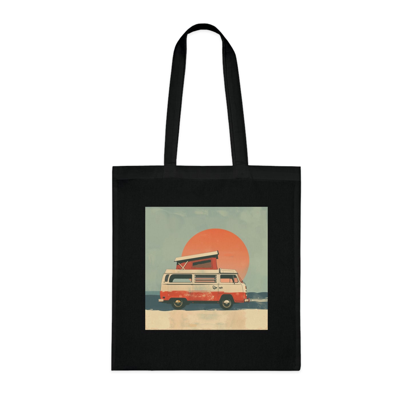 Sunset Camper Adventures Tote Bag