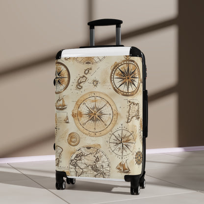 Travel back in time with Vintage Maps suitcase