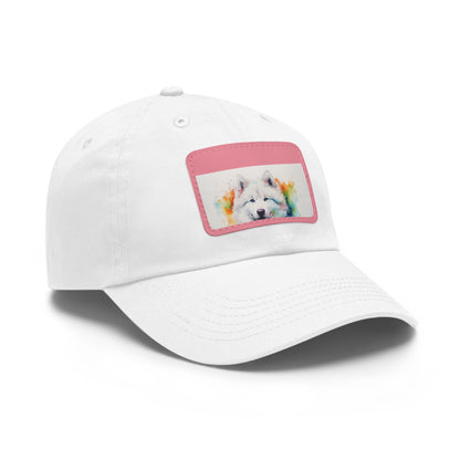 Watercolor Samoyed Charm Baseball Cap