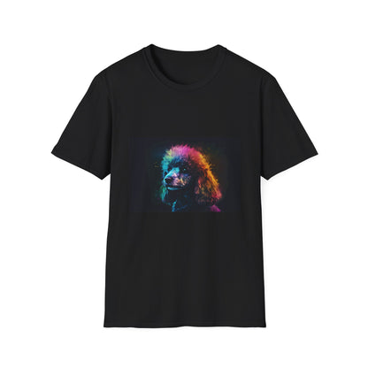 Poodle Playtime T Shirt | T-Shirt | again just the keywords separated by commas., color, Create a list numbered 1 to 10 of relevant keywords for a product listing of the same tshirt, Create a list numbered 1 to 10 of the best relevant keywords for the product image of the same, do not mention anything about the product image, or brand, regarding item specifics, size, style, such as material | Prints with Passion