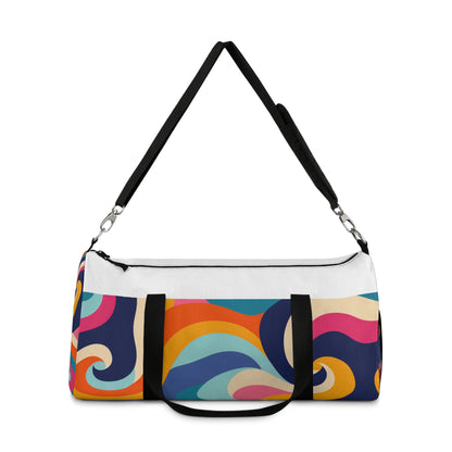 Retro Waves Duffel Bag