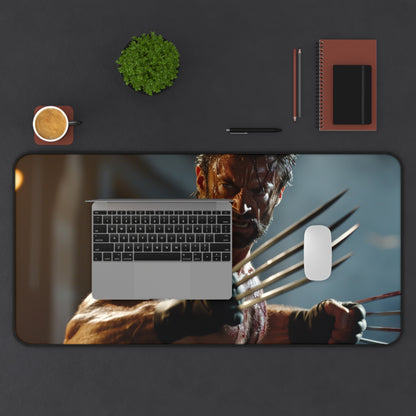 Wolverine Claw Desk Mat with Iconic Design for Hardcore Fans – Bring the Battle to Your Workspace