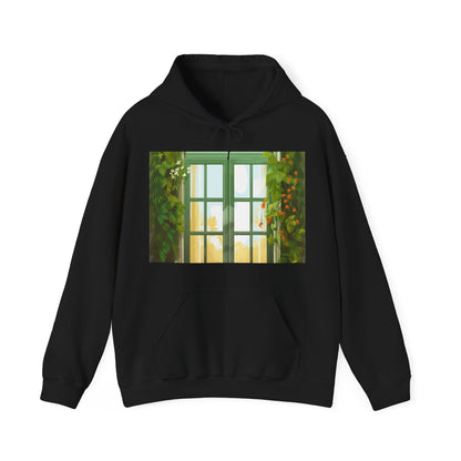 Charming Charm Window View Hoodie | Hoodies | DTG, Hoodies, Men's Clothing, Regular fit, Unisex, Women's Clothing | Prints with Passion