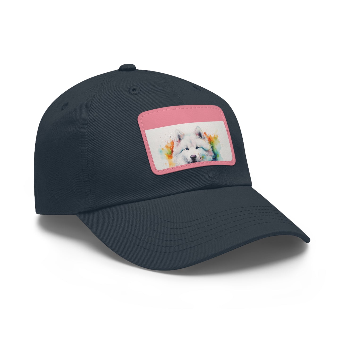 Watercolor Samoyed Charm Baseball Cap