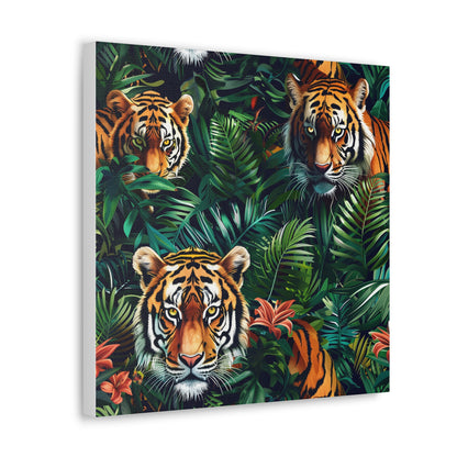 Tiger Paradise Canvas Print