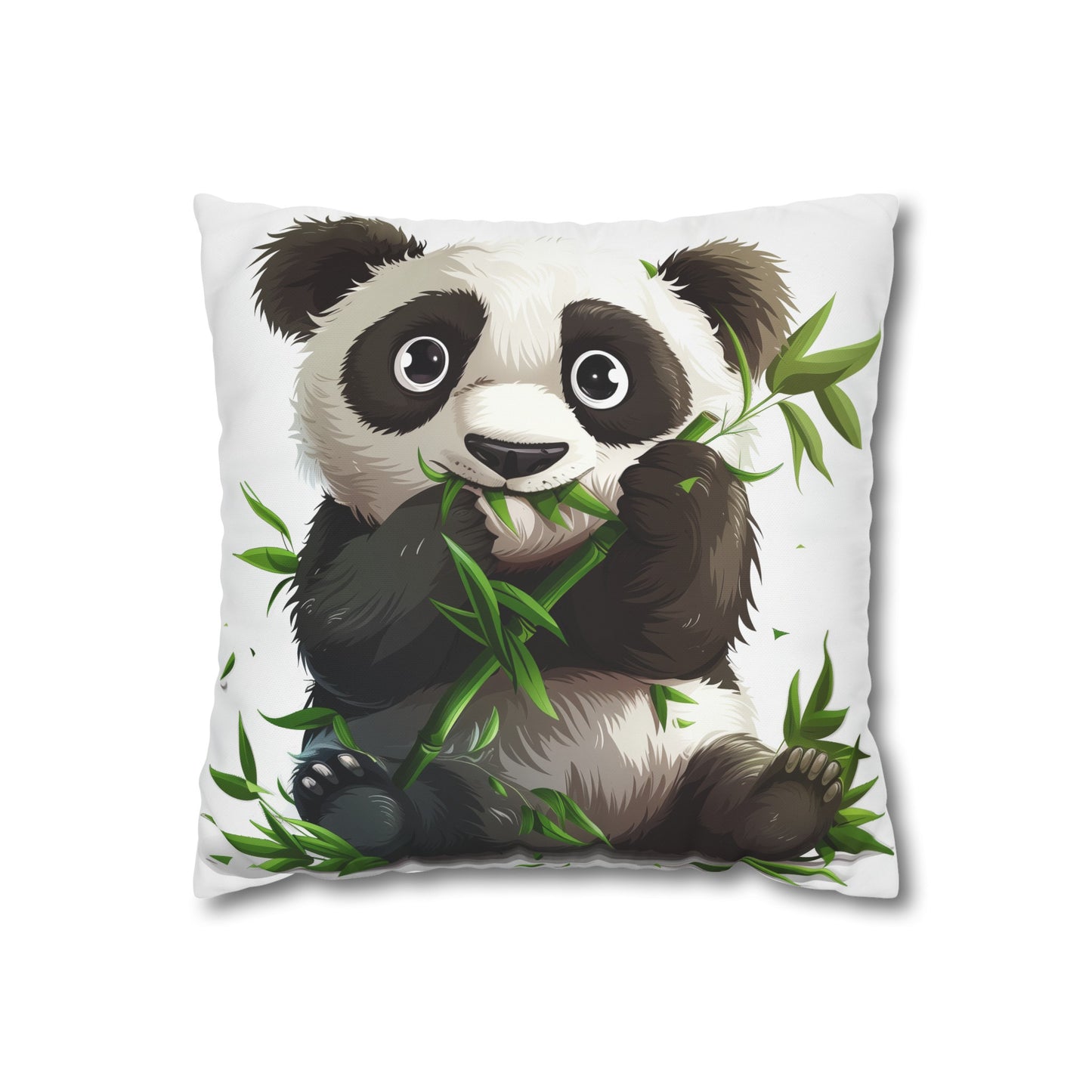 Happy Panda Pillowcase | Pillow Cases | All Over Print, AOP, Bed, Bedding, Home & Living, Indoor, Pillow Case, Pillow Covers, Pillows & Covers, Sublimation | Prints with Passion