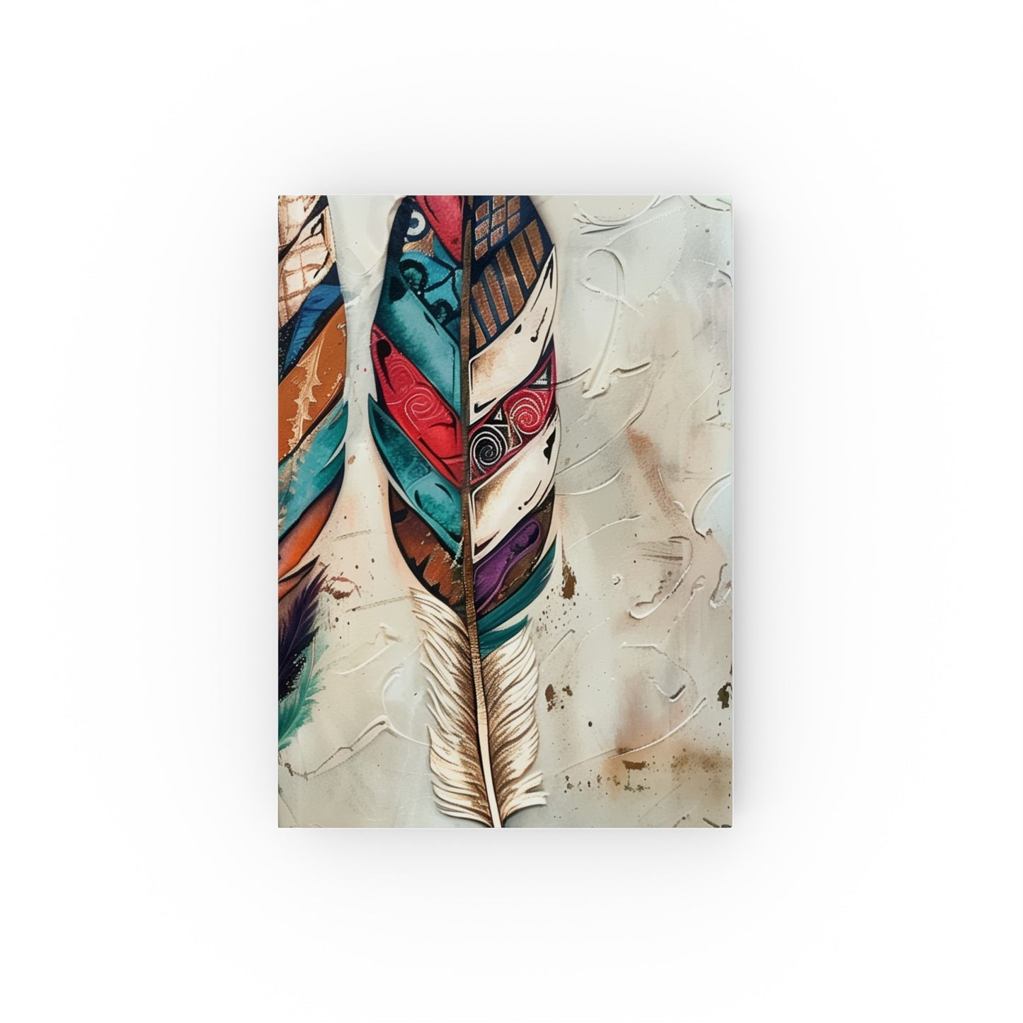 "Bohemian Feather Journal: Wild & Free Design, High-Quality Material, Perfect Gift"