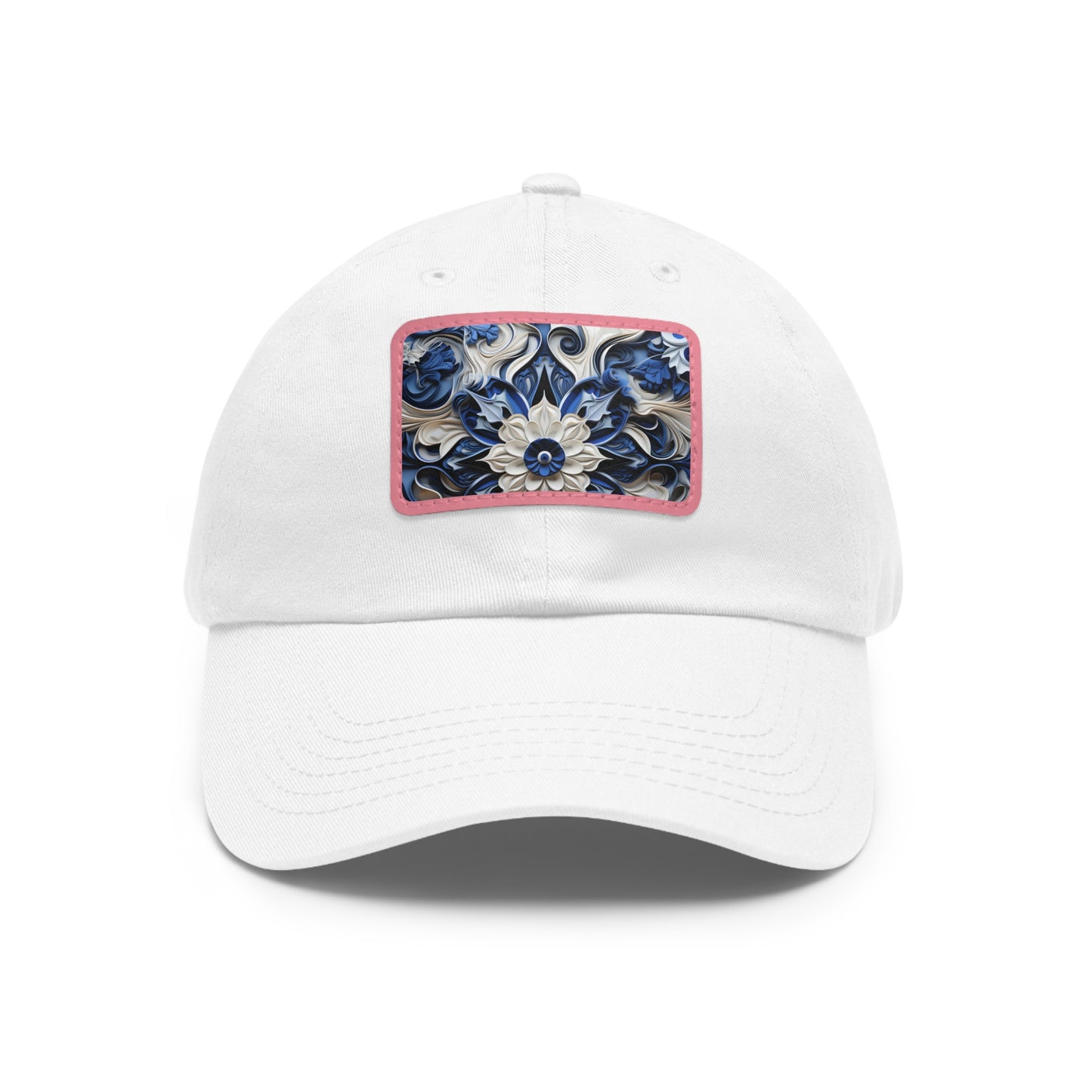 Midnight Cerulean Porcelain Baseball Cap