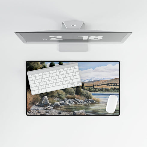 New Zealand Mirror Lake & Southern Alps XXL Extended Desk Mat – Prints With Passion (View 8)