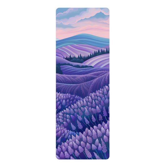 Lavender Fields Eco-Friendly Yoga Mat