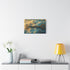 Ancient Key Unlocking the Sky (Edition II) — Canvas Wall Art — Kiln-Dried Pine Frame & Ready-to-Hang Back View