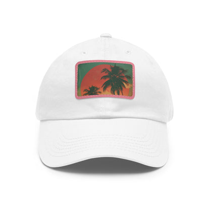 Vintage Sunset Paradise Cap