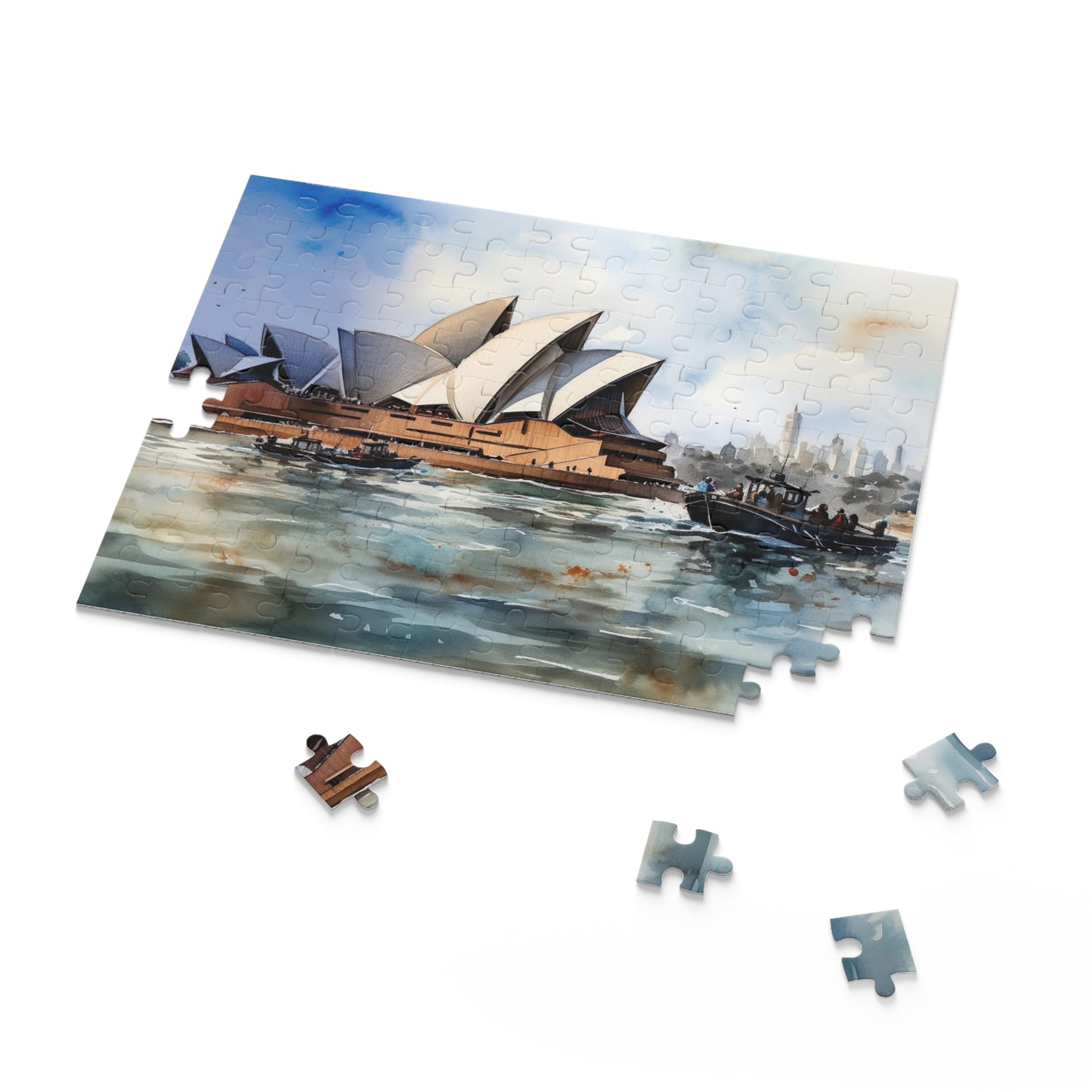 Sydney Opera House jigsaw puzzle - Explore iconic architecture at home