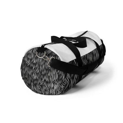 Strokes Pattern Duffel Bag